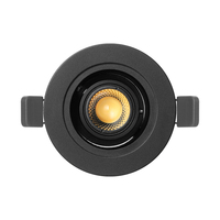 Projecteurs LED COB Modernes 1W 3W Anti-éblouissement à Faisceau Concentré AR111 Dimmables en Aluminium 220V Certifiés SAA pour Vitrines de Centre Commercial et Meubles