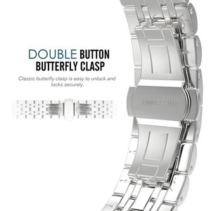 Accessoires de montre très vendus, bracelet en acier inoxydable, remplacement de bracelet de montre intelligente pour Apple Watch Series 8/9/10/11/Ultra/<span class=keywords><strong>SE</strong></span> - Product Image 4