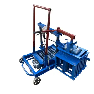 WJ2-45 pratique Petite machine à briques creuses semi-automatique Chine Brésil Machine à briques à mécanisme écologique