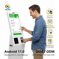 Tótem de Autoservicio con Pantalla Táctil para Pedidos y Pagos, Kiosco Interactivo para Comercios y Restaurantes
