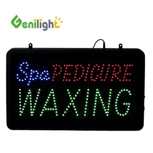 <span class=keywords><strong>Enseigne</strong></span> LED d'intérieur Genlight 22*13 pouces DC12v Professional Custom <span class=keywords><strong>Flash</strong></span> Edge Advertising Offre Spéciale for Retail Store Nails SDK - Product Image 5