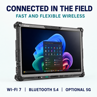 Tableta Industrial Resistente Getac F120, Pantalla Táctil WUXGA de 12.2 Pulgadas, Intel Core Ultra, Windows 11 Pro