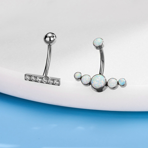 مجوهرات خارقة السرة للأطفال من التيتانيوم الأوبال الداخلي F136 لحفلات الزفاف بالجملة - Product Image 3