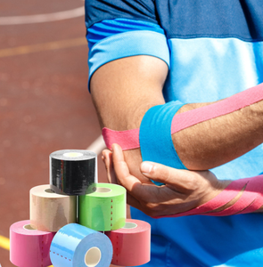 Bande adhésive légère et élastique 5 cm pour doigts, 6,9 m, en coton, pour la gym, l'haltérophilie, l'<span class=keywords><strong>escalade</strong></span>, l'athlétisme et le cross-training - Product Image 2