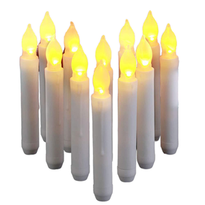 Velas de Pilar LED con pilas AA, simulación electrónica sin llama para bruja, Navidad, vacaciones, bruja, Navidad, velas LED - Product Image 1