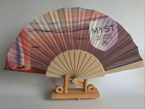 Abanico de Mano de Madera de 23 cm para Regalo o Recuerdo - Product Image 6