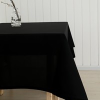 Nappe Moderne Tissée Noire Anti-taches et Anti-huile Personnalisable – Vente Directe Usine