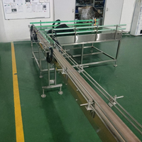 Convoyeur pour ligne de production d'emballage, équipement de remplissage haute productivité pour applications de shampooing, de gel et de liquides visqueux