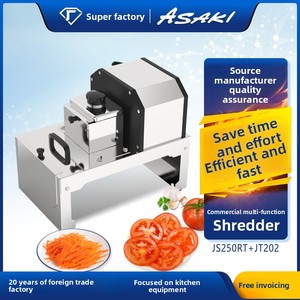 ASAKI Yamazaki Gewerbliche Tisch-Schneidemaschine - Frei Einstellbarer Gemüseschneider mit Anpassbaren Klingen - Product Image 5