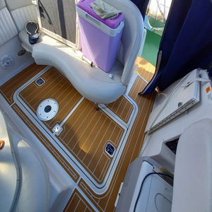 Alfombrilla de Suelo de EVA para Plataforma de Baño y Cabina de Barco Four Winns 268 Vista 1999-2005, Estilo SeaDek MarineMat Gatorstep, Autoadhesiva - Product Image 5