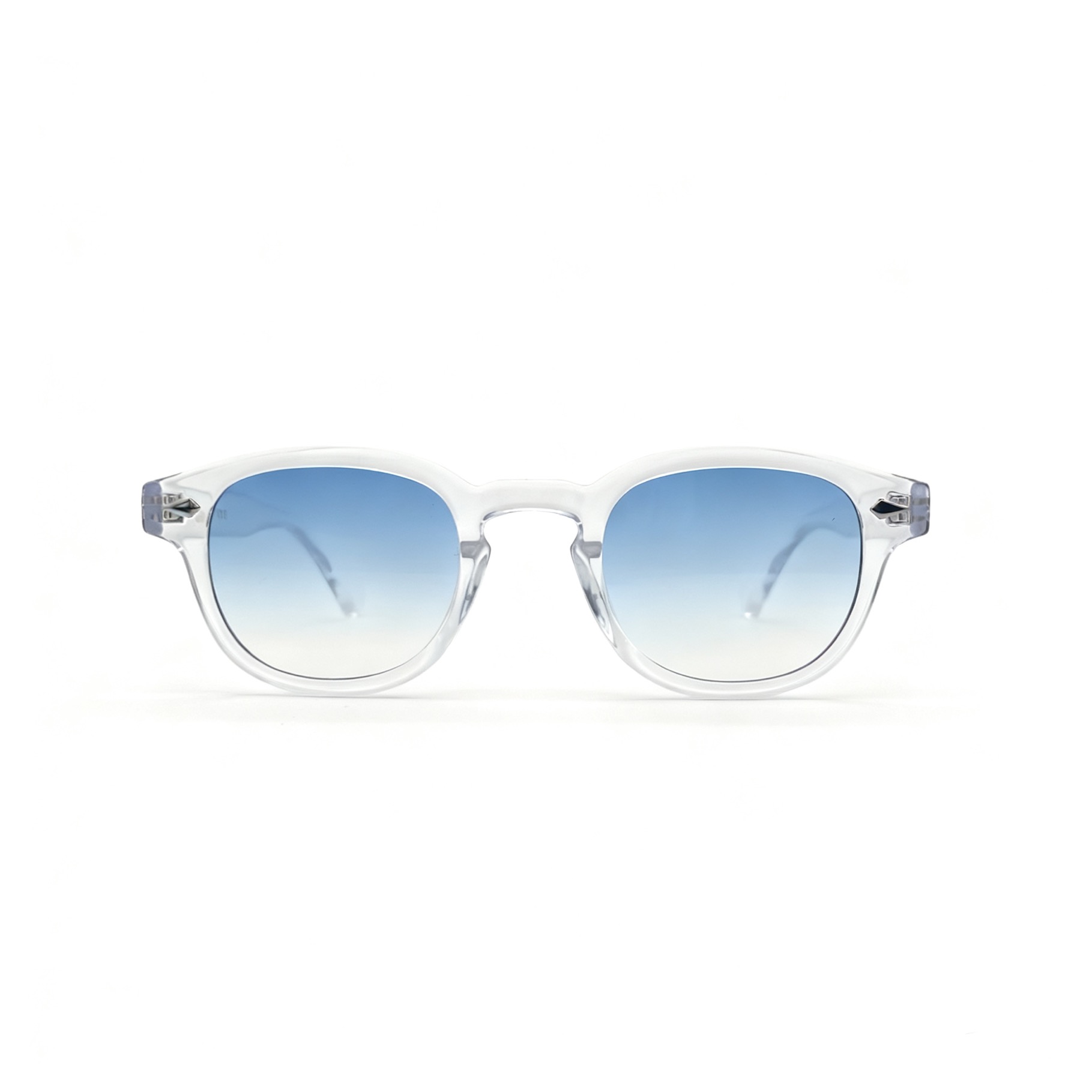 Bleu transparent/dégradé
