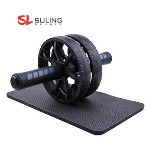 <b>Strength</b> <b>Training</b> Double ab Wheel Abdominal Exerciser Fitness Roller for Abs Workout - Product Image 1