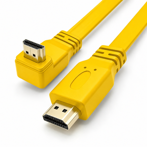 Cavo <span class=keywords><strong>HDMI</strong></span> piatto ad angolo retto di 90 gradi, 1,5 m, <span class=keywords><strong>HDMI</strong></span> 1.4 da maschio a maschio, alta velocità, 1080P HD - Product Image 4