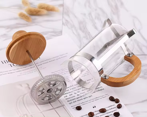 Venta al por mayor de cafetera con logotipo personalizado, producto comercial novedoso, prensa <span class=keywords><strong>francesa</strong></span> de bajo precio con stock inmediato, Prensa <span class=keywords><strong>Francesa</strong></span> - Product Image 3