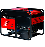 Geräuscharmer Wassergekühlter Dieselgenerator 10 kW 12 kW 15 kW Doppelspannung Bürstenloser Kupfer-Wechselstromgenerator Leiser Dieselgenerator