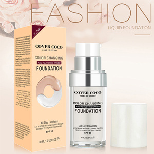 Soins De la peau Couleur Changeante Visage Maquillage Liquide Nake Couverture Teint avec SPF 30 - Product Image 2