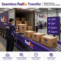 Konsolidierte Seefracht aus China in die USA, DE, AU, GB, Weiterleitung durch FedEx DDP Tür-zu-Tür für Heimdekorationsprodukte
