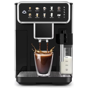 Pha chế Americano, Cappuccino, Latte, Macchiato, Flat White, Espresso với máy pha cà phê tự động hoàn toàn và màn hình cảm ứng LED - Product Image 1