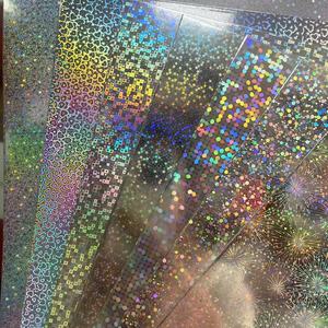 14 Tipos de Cartulina A4 Personalizada con Patrón Láser Iridiscente, Papel Metálico Dorado y Plateado con Efecto Espejo, Tarjetas de Regalo de Tamaño Personalizado ABI - Product Image 5