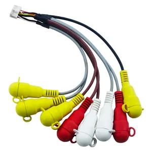 Autoradio-Cinch-Stecker Ausgangs kabel Aux-In-Subwoofer-Mikrofon Adapter 14-poliges 8-Kanal-Cinch-Kabel
