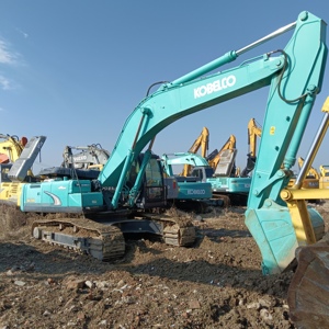 Pelle sur chenilles KOBELCO SK350 haute performance Japon Machines de construction d'occasion Pompe à moteur Isuzu - Product Image 1