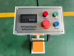 מכונה עגולה קטנה ובינונית מתגלגלה ללא מכונת צלחת התגלגל חשמלית - Product Image 2