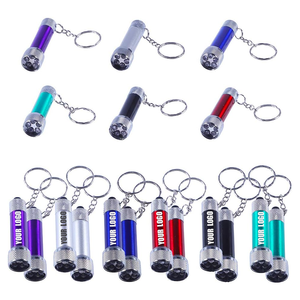 Promotion Cheap 5 LED Handheld Powerful Flashlight Daily Use Portable Gift Mini Flashlight with Customized Logo