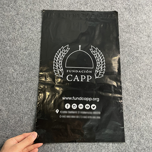 Poli Mailer biodegradabili impermeabili <span class=keywords><strong>dimensioni</strong></span> compostabili personalizzate goffratura spedizione postale Mailer borsa finitura opaca - Product Image 1