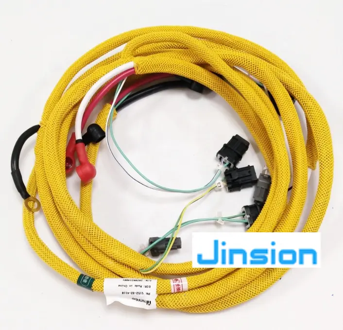 JINSION PC400LC-6 इंजन तार दोहन थोक खुदाई स्पेयर पार्ट्स 6152-82-4110