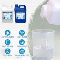 Kit de résine époxy transparente ALD 2103 pour coulage profond et tables en résine (type rivière)