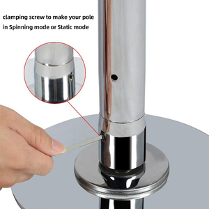 Kit per Pole Dance, Palo da 45 mm Girevole e Statico, Altezza Regolabile fino a 2,7 m, per Fitness Domestico e Acrobazie - Product Image 3