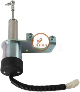 โซลินอยด์วาล์วรถขุด 12V/24V รุ่น 4911834 วาล์วตัดน้ำมันดีเซลแบบใหม่ ผลิตจากเหล็กและเหล็กกล้า สำหรับเครื่องยนต์ดีเซล - Product Image 1