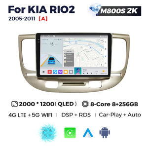 MEKEDE 4G LTE 9 pouces écran tactile de voiture android pour KIA <span class=keywords><strong>RIO2</strong></span> 2005-2011 système de navigation de voiture prise en charge 360 caméra - Product Image 5