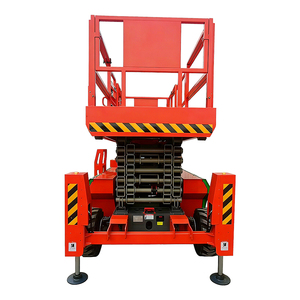Plateforme élévatrice tout-terrain certifiée CE 12m 450kg pour sites miniers à vendre - Product Image 1