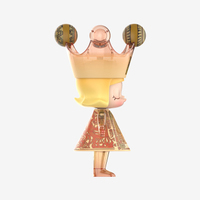 2025 100% Original POP MART MEGA ROYAL MOLLY 400% 1000% Mucha-Zodiac Figuras DE ACCIÓN Figuras decorativas Estatuas de juguete