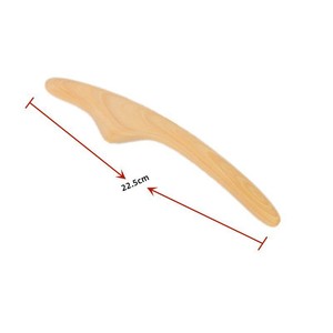 Barra de masaje facial de madera natural para esculpir el rostro y cuidado de acupresión - Product Image 3
