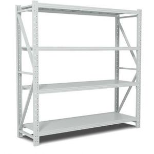 Einfach zu installieren des mittelschweres Regal 4-lagiges Metall-Industrie-Mittel regals ystem für die Lagerung im Lager - Product Image 2