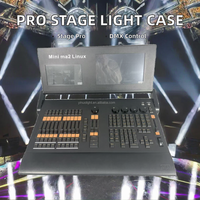 Consola de Iluminación Profesional para Escenarios con Panel de Control MA Command Wing PC RGB, Modo de Control DMX 512