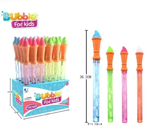 Baguettes à bulles de cône de crème glacée, glace, paquets de 24, en vrac (2 emplacements), jouet d'été, pour activités à l'extérieur/à l'intérieur, jouets d'eau pour enfants