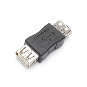 USB כדי USB במהירות גבוהה מחשב USB הכפול נשי ישיר מחבר עבור העברת נתונים ומטען