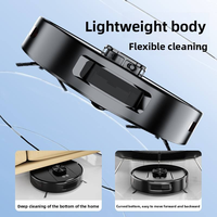Robot aspirateur intelligent LDS Navigation Android 3500Pa avec navigation GPS, contrôle par application, cartographie multi-étages, balayage et lavage pour le nettoyage domestique