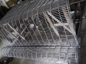 스테인레스 스틸 피자 오븐 스테인레스 스틸 메쉬 와이어 컨베이어 벨트 - Product Image 5