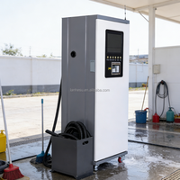 Nettoyeur de voiture manuel haute pression pour le nettoyage des véhicules tout-terrain, machine de lavage de voiture en libre-service pour le toilettage des animaux et le lavage de voitures (combo)