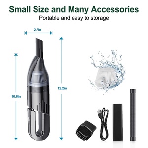 Offre spéciale <span class=keywords><strong>2022</strong></span>-fabricant Mini <span class=keywords><strong>aspirateur</strong></span> de voiture humide et sec sans fil - Product Image 2