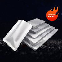 Sachet Retort Sous Vide Scellé sur 3 Côtés pour Stérilisation à Haute Température, Sachet Personnalisé en Feuille d'Aluminium de Qualité Alimentaire pour Biscuits et Emballage