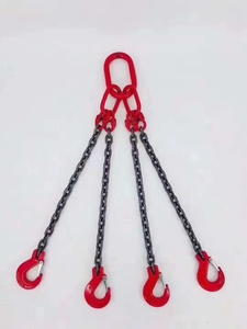 Eslinga de elevación de una sola pieza con cadena de grado 80 y gancho de seguridad - Product Image 4