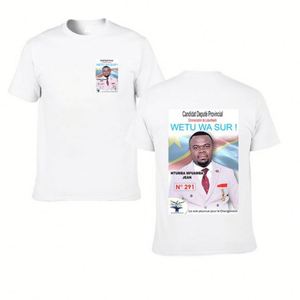 Design Customizable Round-Neck Short-Sleeved T-<b>Shirts</b> Oversized Fit for National General Election - Product Image 2