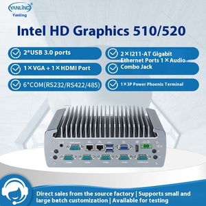 ยานหลิง 706P คอมพิวเตอร์อุตสาหกรรมรุ่นใหม่ ฝังตัว Core I5 7360U ป้องกันฝุ่น 10 ระดับ SSD DDR4 โปรเซสเซอร์ Quad Core - Product Image 3