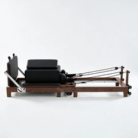 Nouvelle Machine de Pilates Pliable et Robuste en Chêne, Réglable, Portable, Multi-usage, pour Studio, Vente en Gros