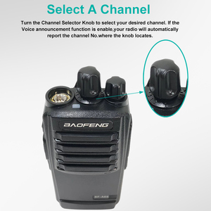 Baofeng-Walkie-talkie de 10W, radio de radioaficionado, intercomunicador de larga distancia, UHF, doble banda, 400-470 MHz, WALKI TALKI, 16 canales, nuevo - Product Image 5